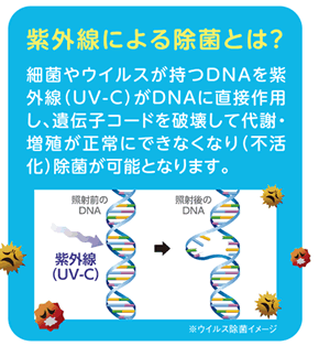 卓上型空気除菌アイギスステラ説明